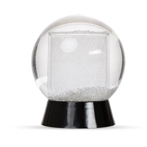Globo de neve em plástico