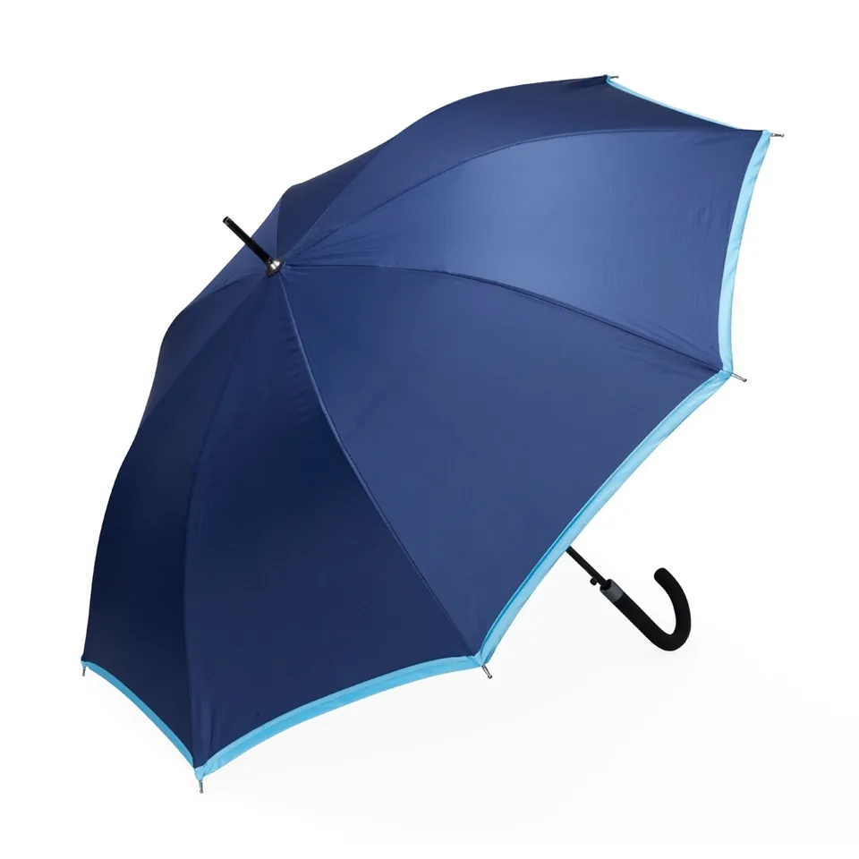 Guarda-chuva na cor azul