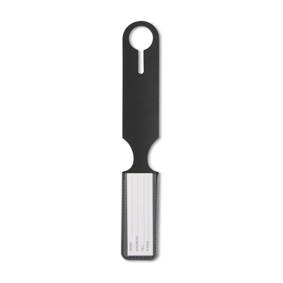 Identificador de bagagem na cor preto