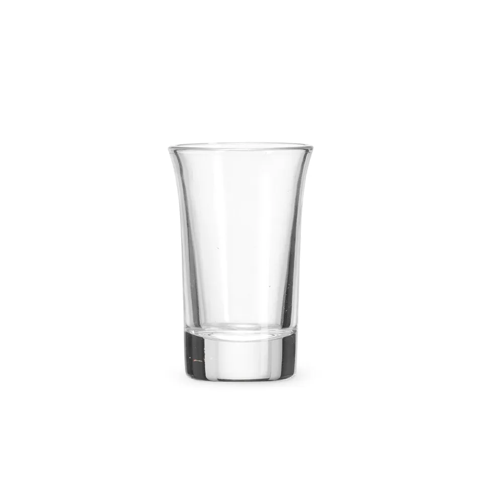 Kit copos de vidro 50ml 6PÇS na cor transparente