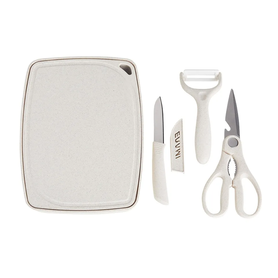 Kit cozinha 3 peças na cor bege