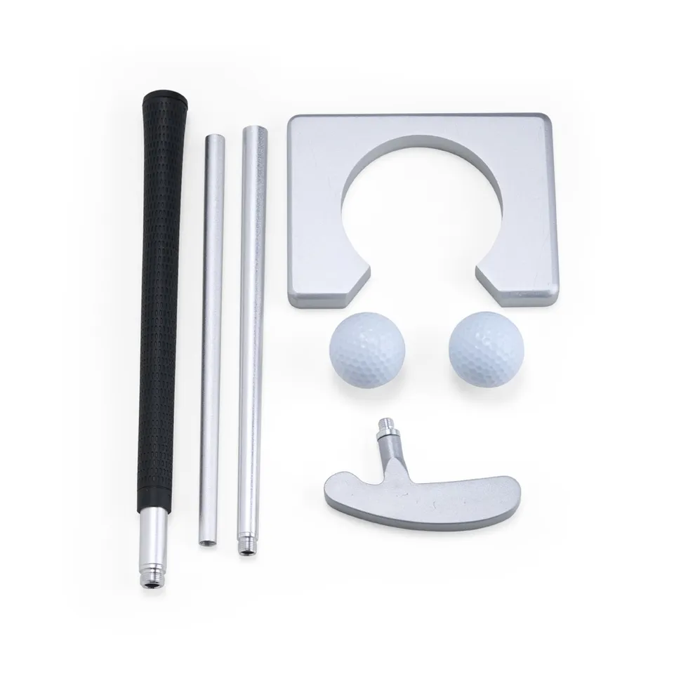 Kit de treino para golfe na cor preto