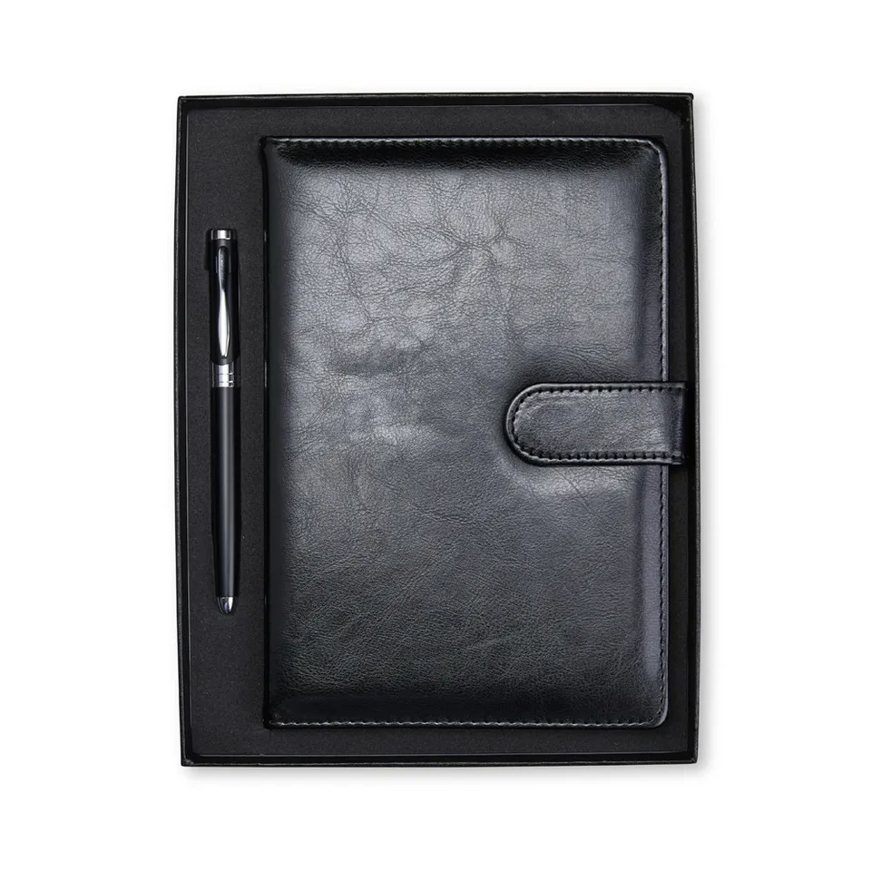 Kit executivo 2 peças na cor preto