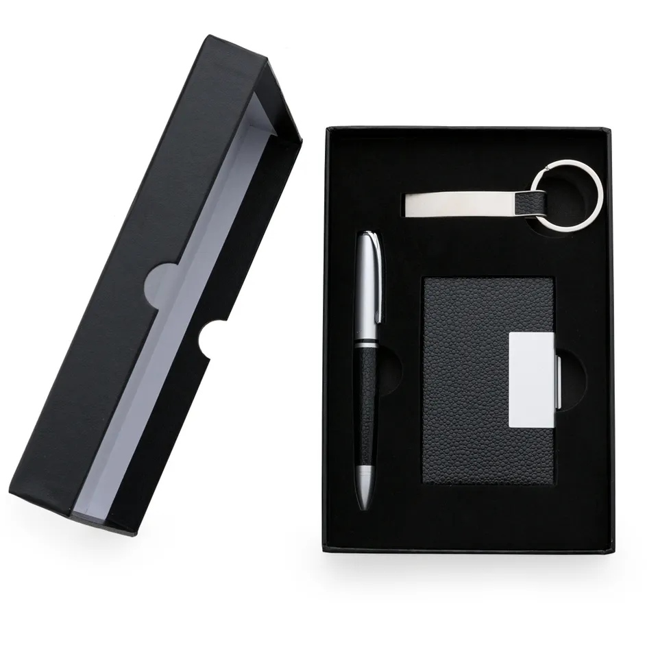 Kit executivo na cor preto