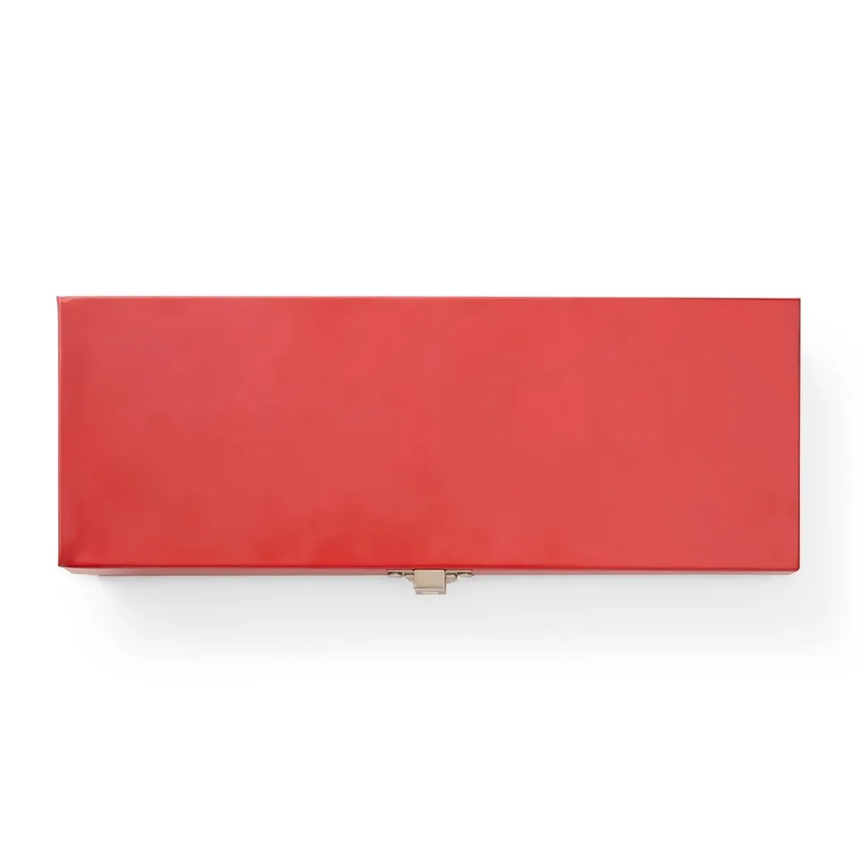 Kit ferramentas 12 peças na cor vermelho