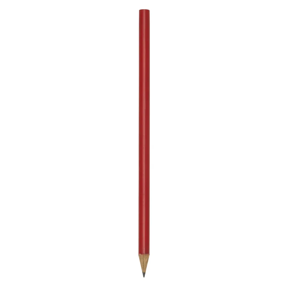 Lápis ecológico na cor vermelho