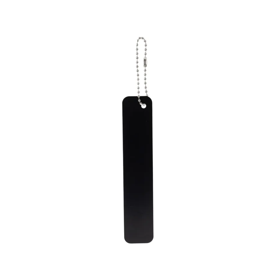 Marca-páginas inox na cor preto