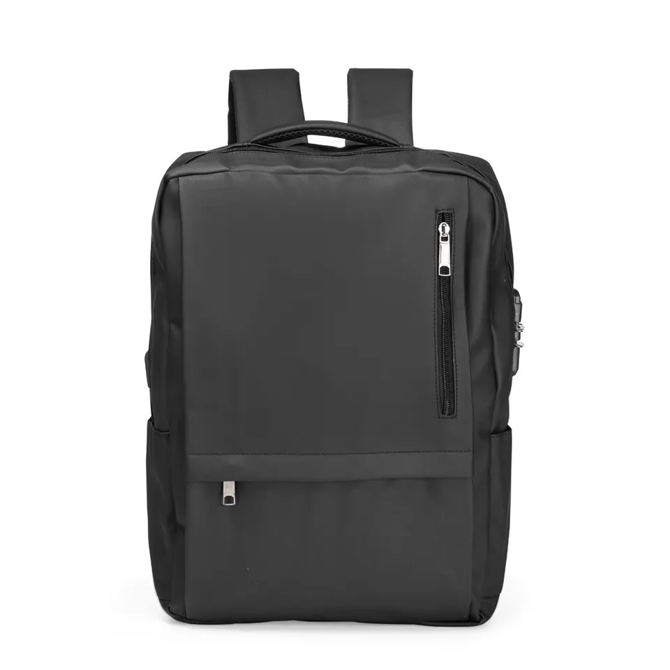Mochila antifurto para notebook personalizada 23 litros na cor preto