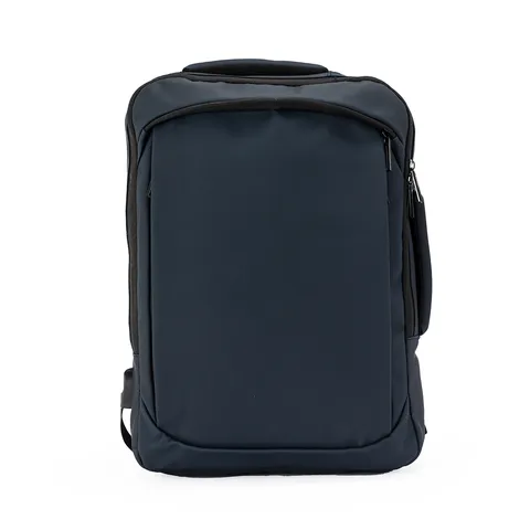 Mochila para notebook de couro sintético personalizada 18 litros impermeável com USB