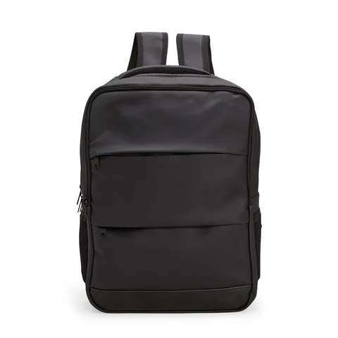 Mochila para notebook de couro sintético personalizada 20 litros