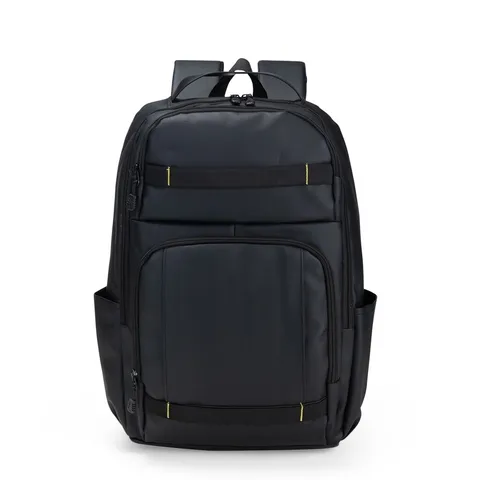 Mochila para notebook de couro sintético personalizada 23 litros impermeável