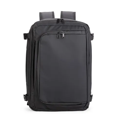 Mochila para notebook de couro sintético personalizada 28 litros