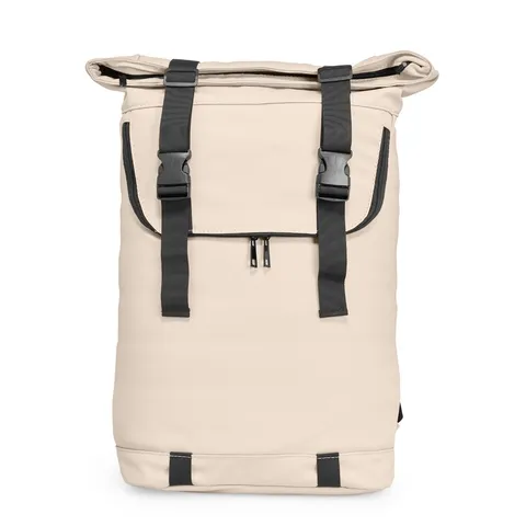 Mochila para notebook de couro sintético personalizada 34 litros