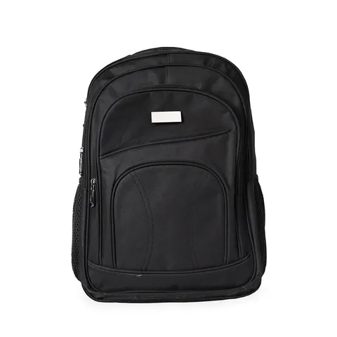 Mochila para notebook de nylon personalizada 30 litros com bolso lateral 41,5 × 28 cm