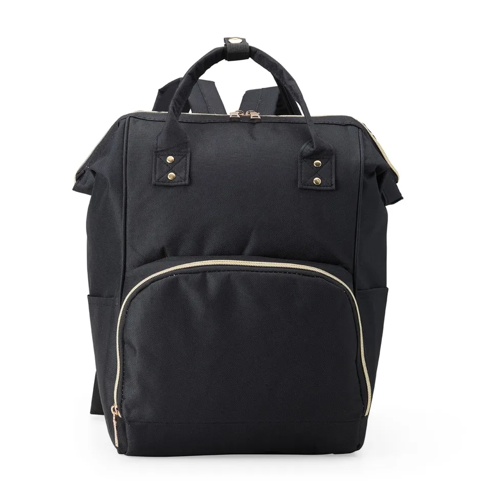 Mochila oxford funcional personalizada 21 litros na cor preto