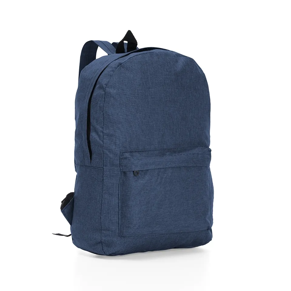 Mochila para notebook de nylon personalizada 17 litros na cor azul