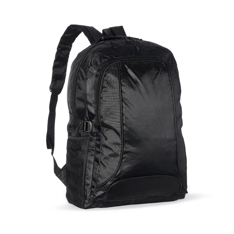 Mochila de nylon personalizada 35 litros na cor preto