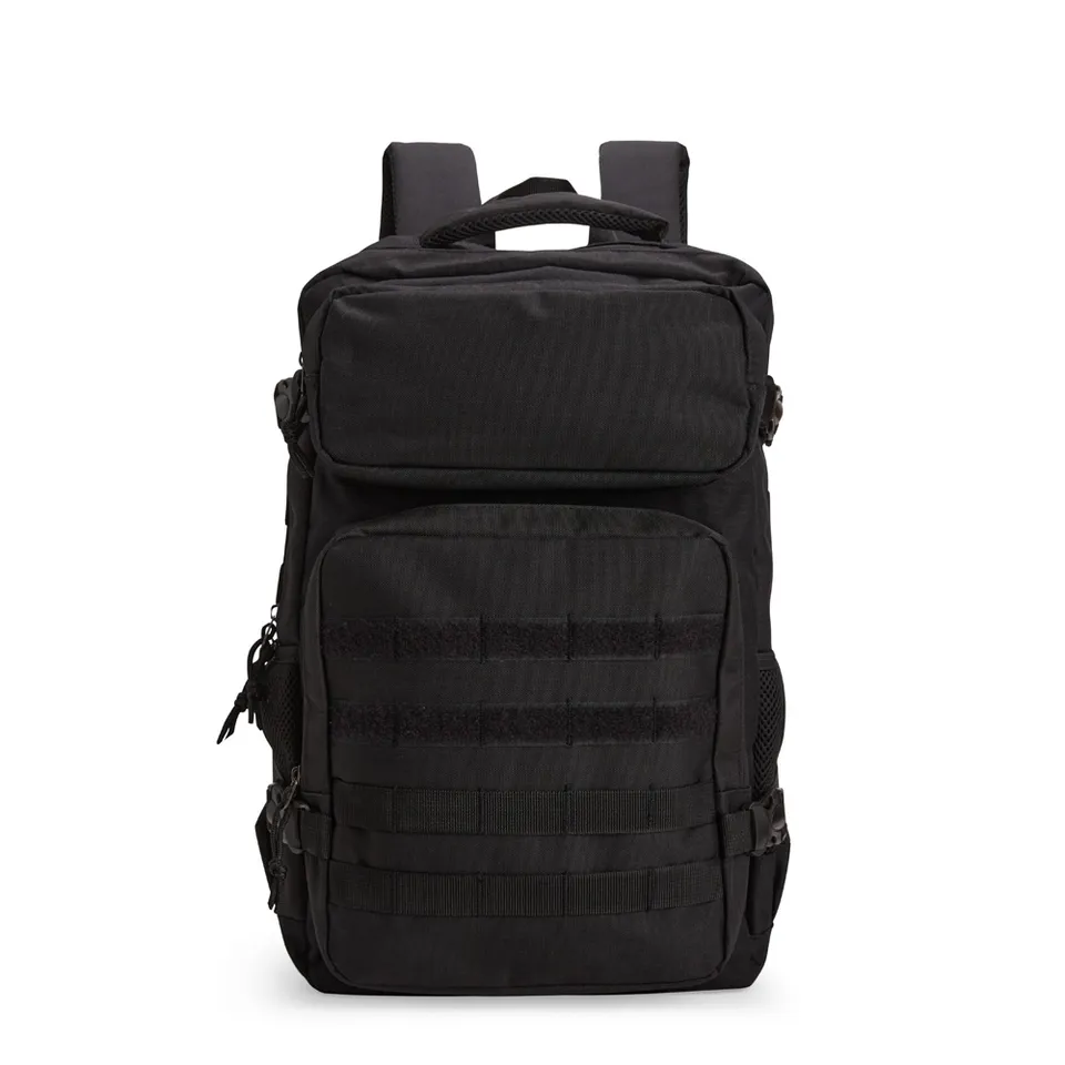 Mochila para notebook oxford personalizada 27 litros na cor preto