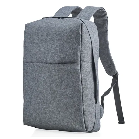 Mochila para notebook de poliéster personalizada com bloqueio RFID