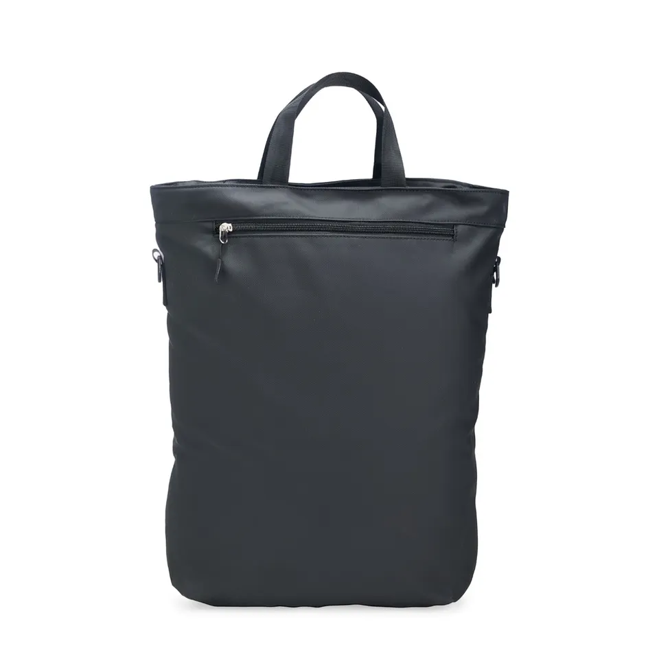 Mochila de PU personalizada 26 litros na cor preto