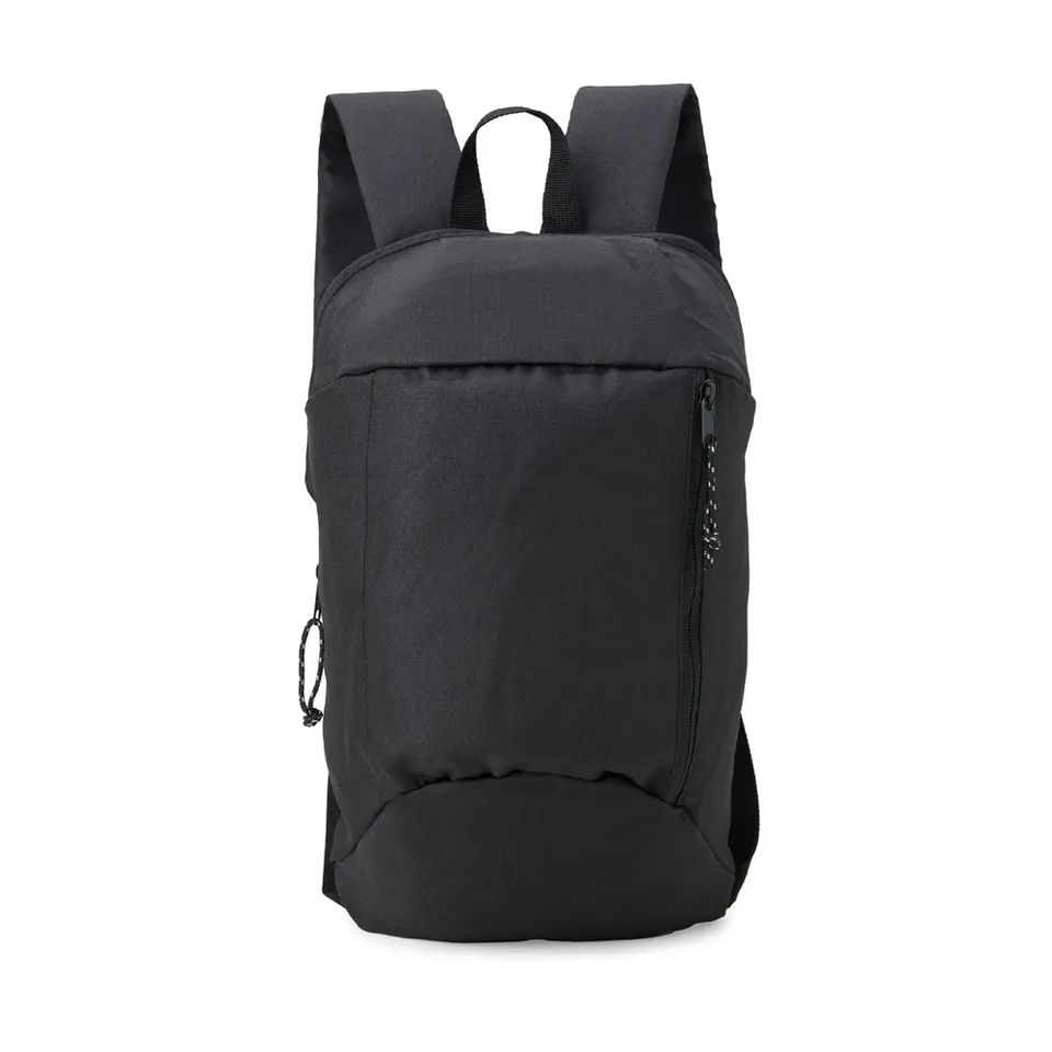 Mochila de RPET personalizada 12 litros na cor preto