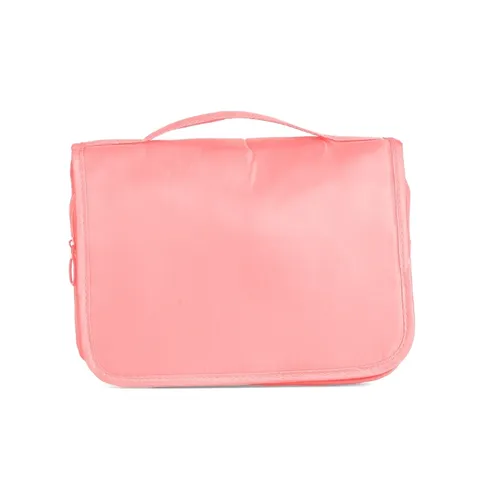 Necessaire organizadora personalizada com divisórias e com bolso frontal 19 × 24 cm