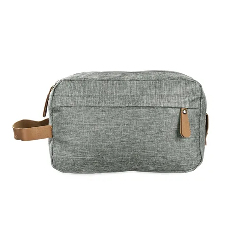 Necessaire de poliéster personalizada impermeável com compartimentos