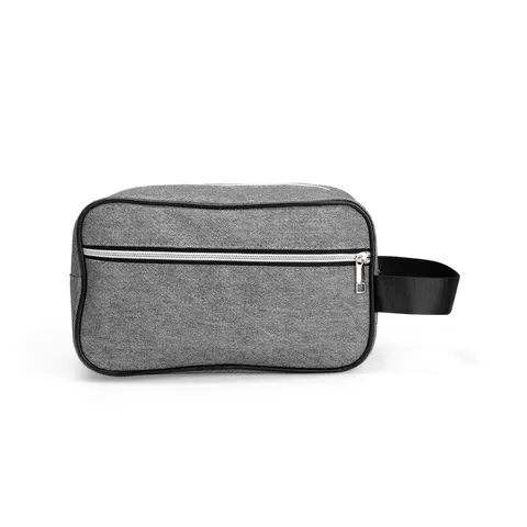 Necessaire de PU personalizada texturizada com compartimentos