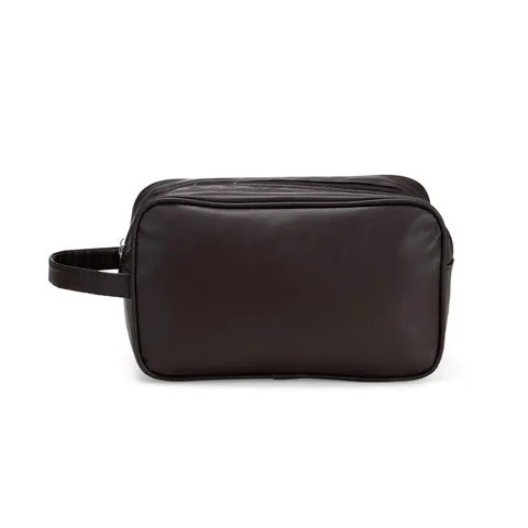 Necessaire de PU personalizada impermeável com compartimentos 16 × 26 cm