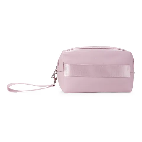 Necessaire de PU personalizada impermeável com mosquetão 10,5 × 18 cm