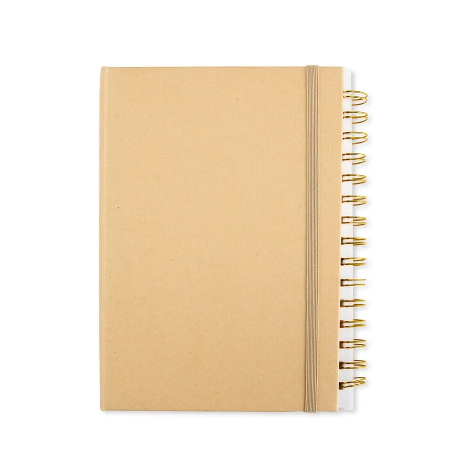 Planner kraft semanal personalizado na cor kraft