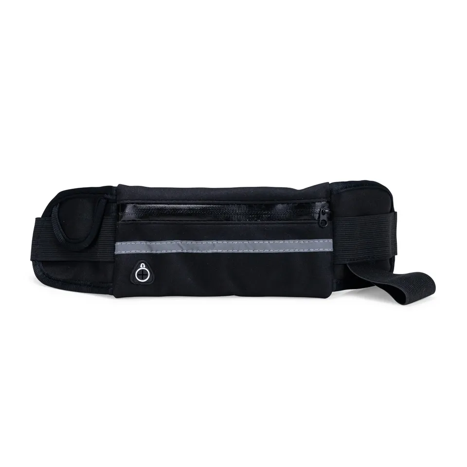 Pochete esportiva neoprene na cor preto