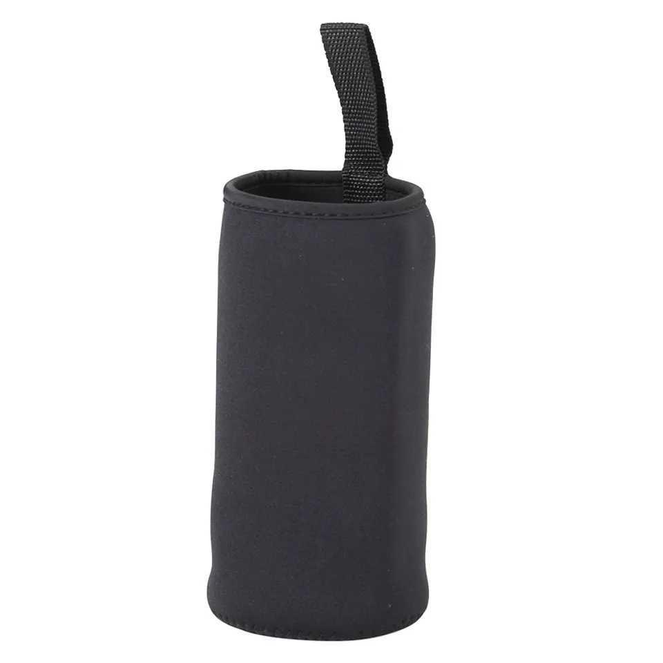 Porta copo ou garrafa isotérmico médio na cor preto