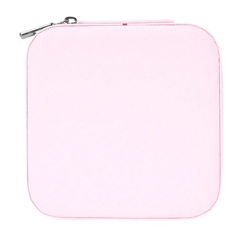 Porta-joias na cor rosa