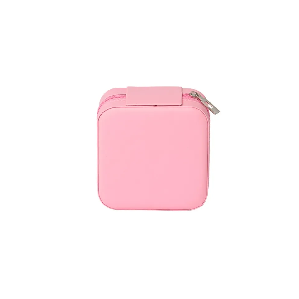 Porta joias na cor rosa