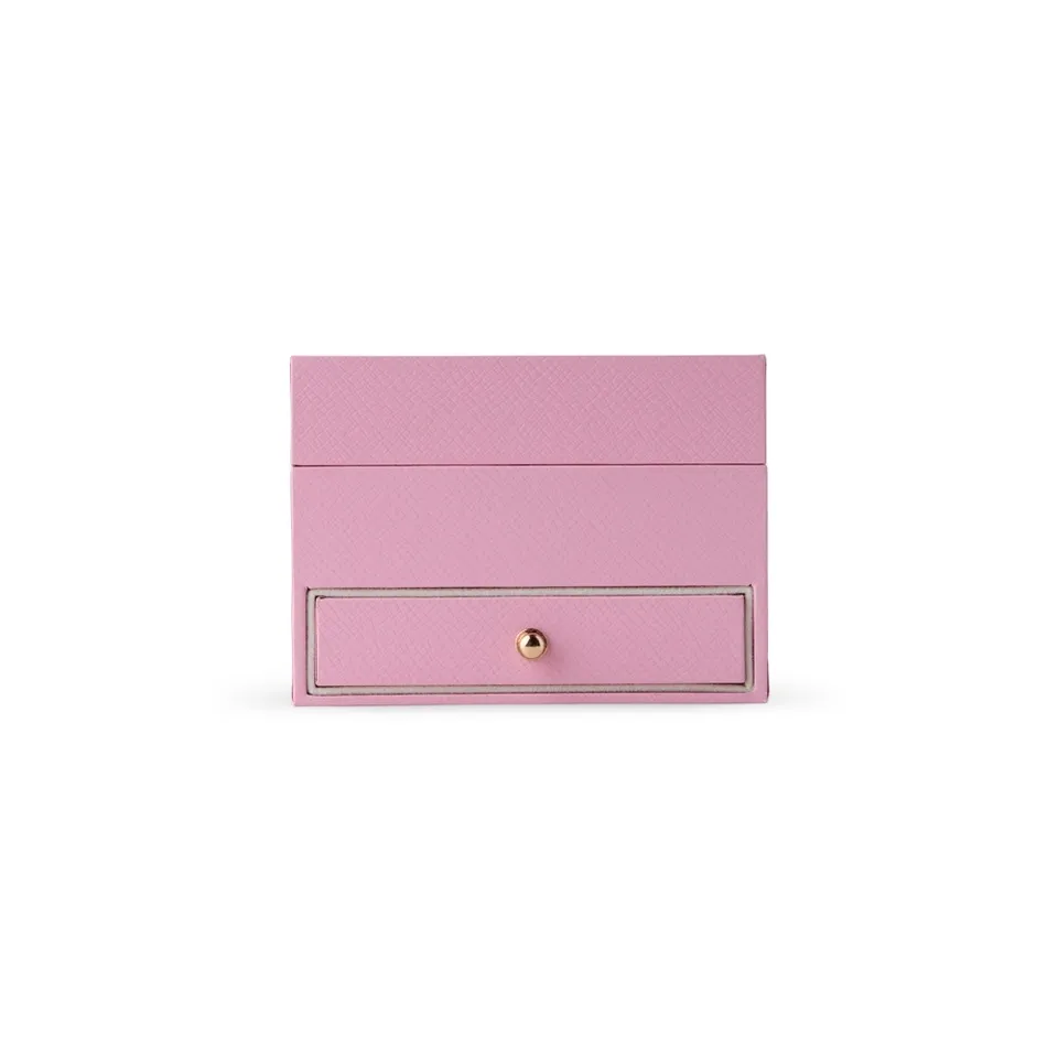 Porta jóias na cor rosa