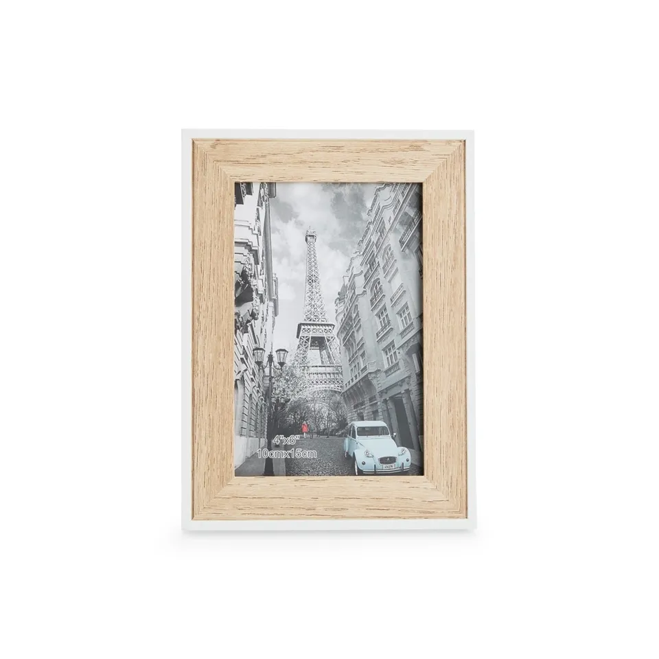 Porta-retrato MDF na cor bege