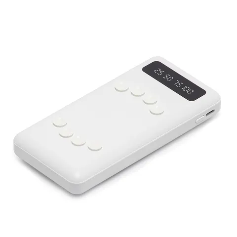Power bank personalizado 10.000 mAh com lanterna e multissaídas