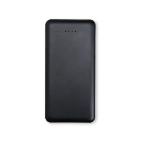 Power bank personalizado 10.000 mAh com indicador LED 14 × 7 cm
