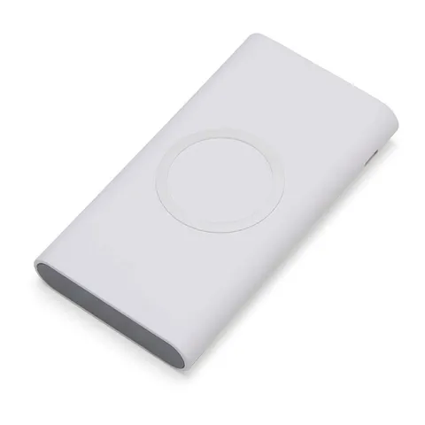 Power bank personalizado 8.000 mAh com por indução