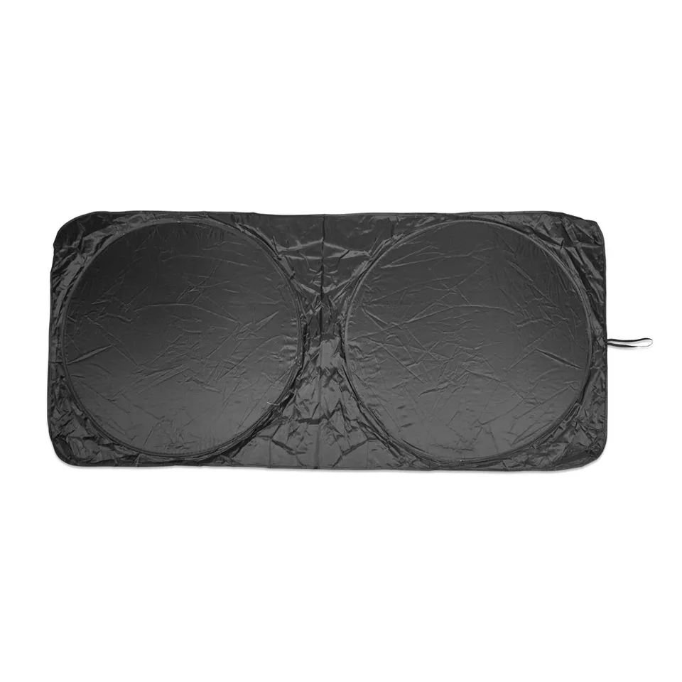 Protetor solar de para-brisa na cor preto