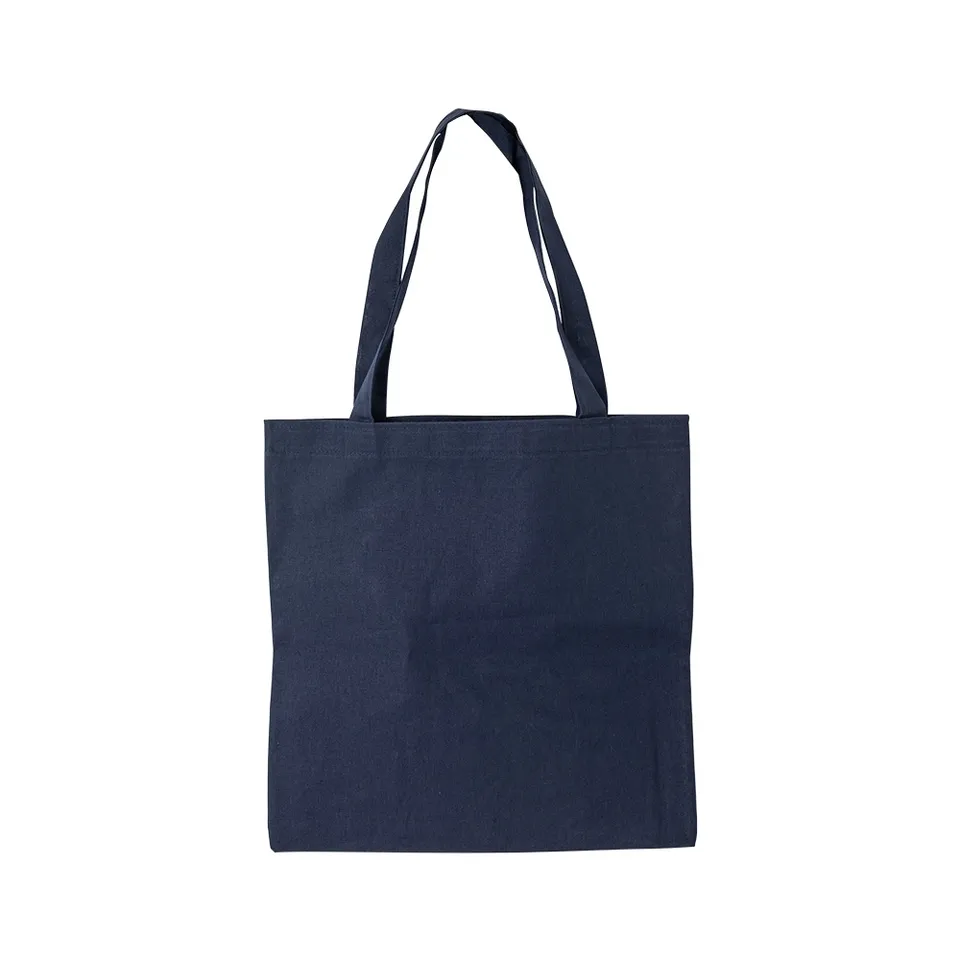 Sacola ecobag de algodão personalizada na cor azul