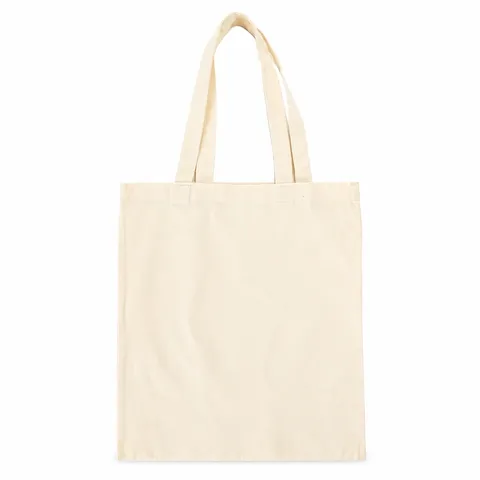Sacola ecobag de lona personalizada impermeável 40 × 34,5 cm