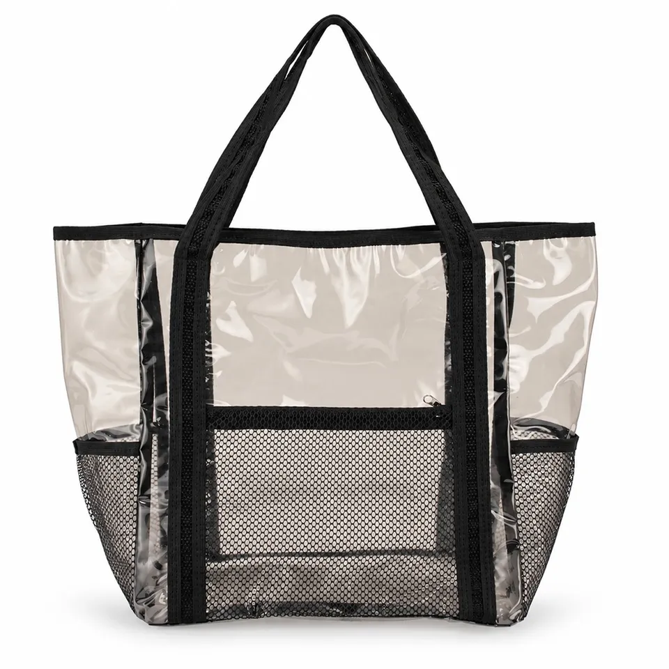 Sacola plástica personalizada impermeável na cor preto