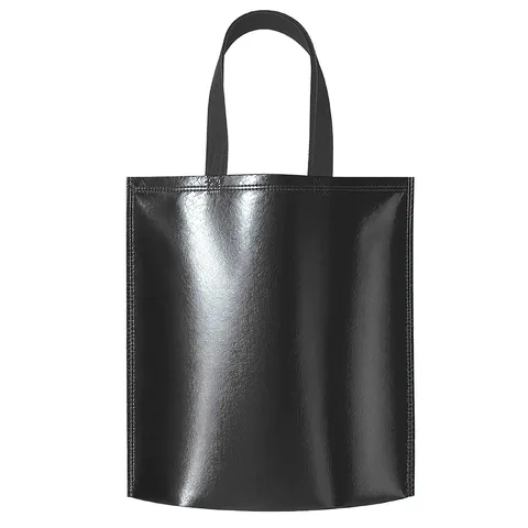 Sacola TNT metalizada personalizada 41 × 37 cm