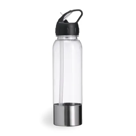 Squeeze plástico personalizado 750 ml com canudo e bico