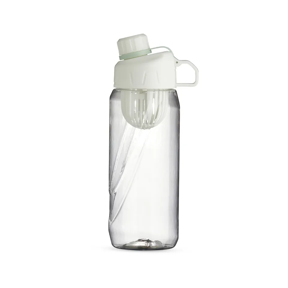 Squeeze plástico personalizado 800 ml na cor transparente