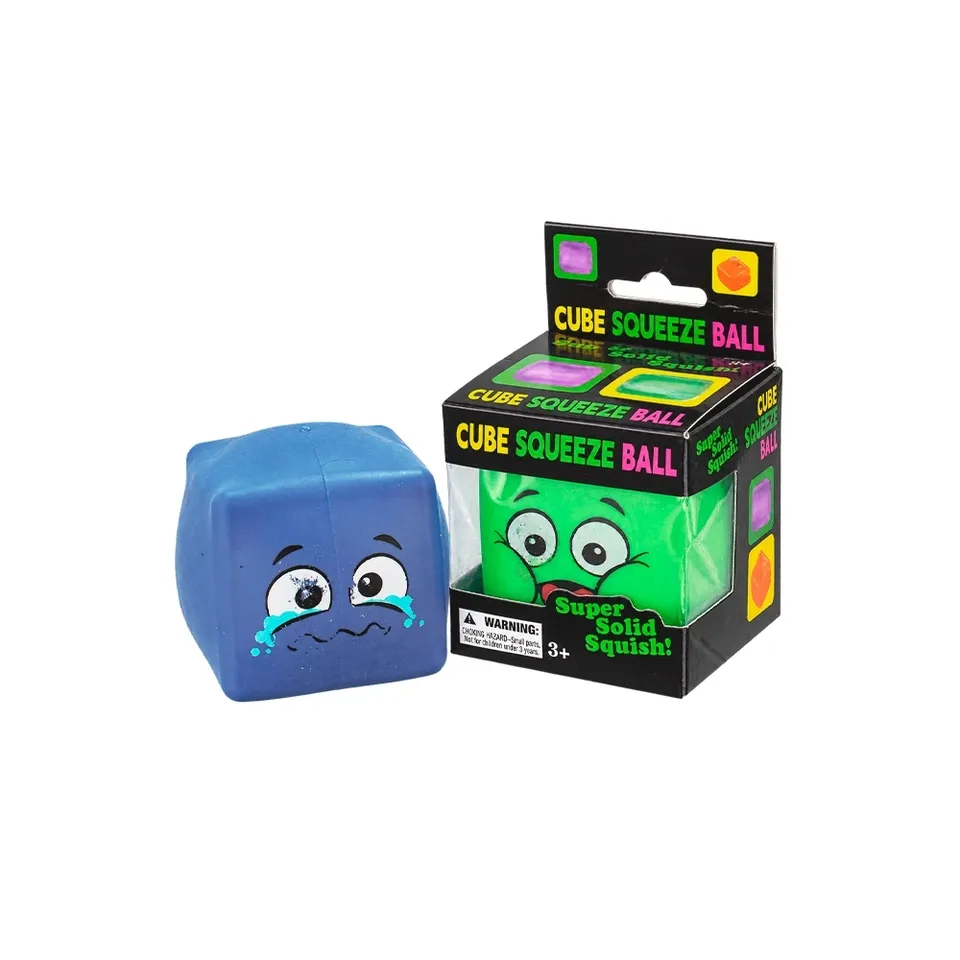 Squishy cubo na cor colorido