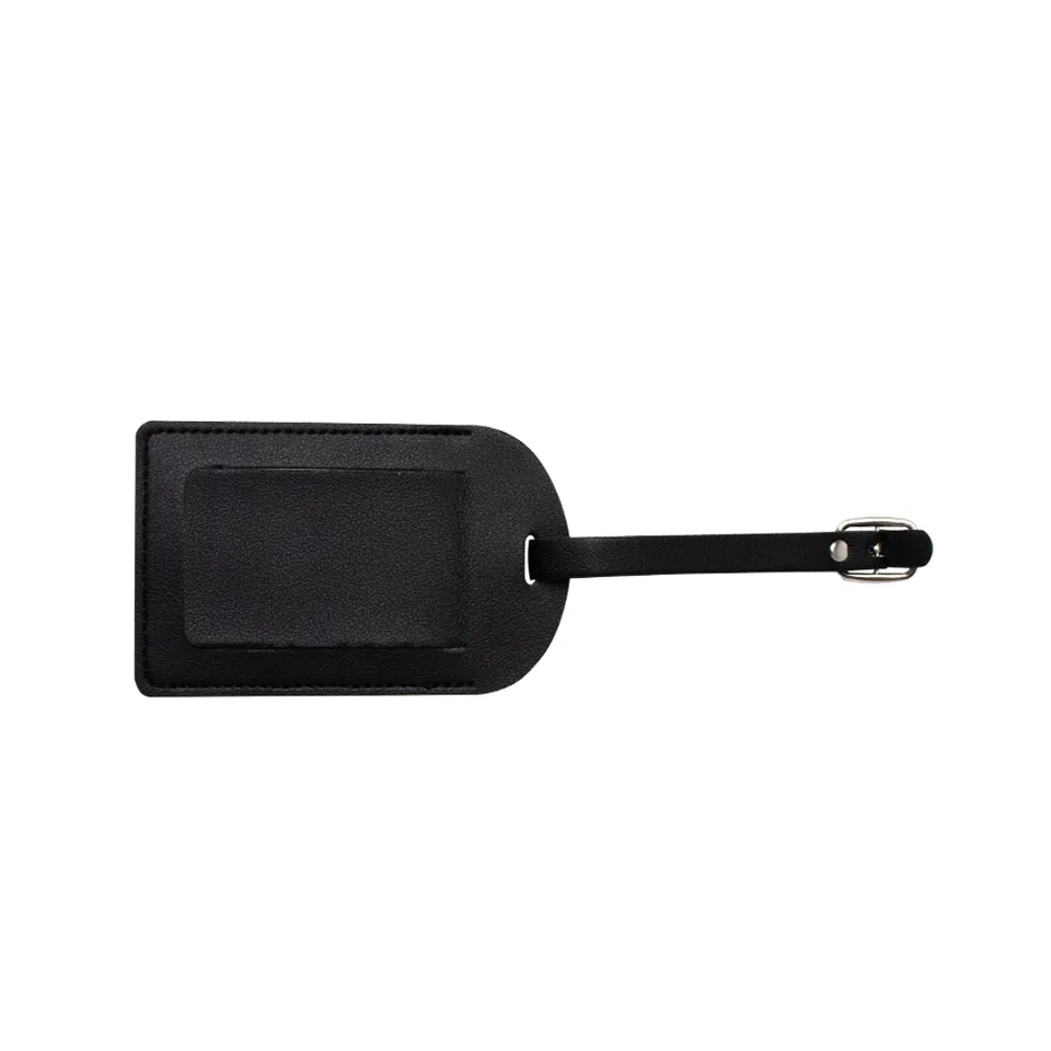 Tag identificador de bagagem na cor preto