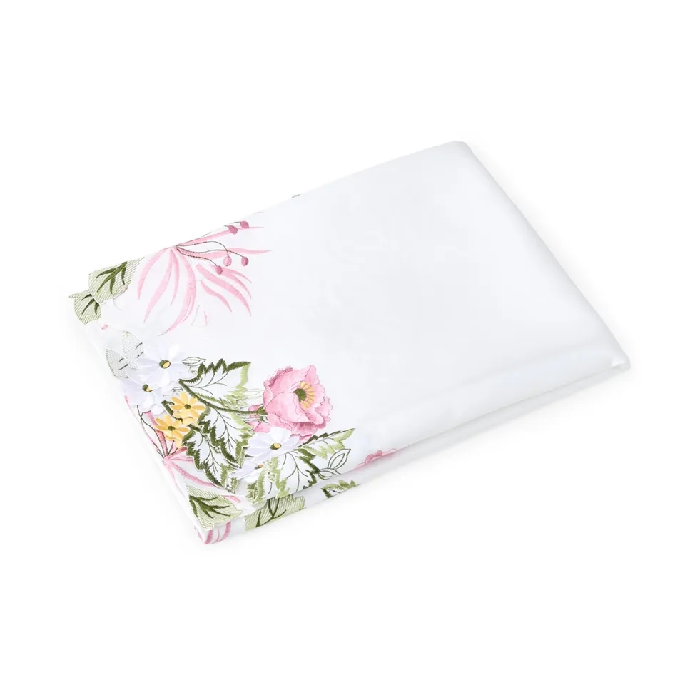 Toalha mesa red. 1,8 m x 1,8 m na cor branco